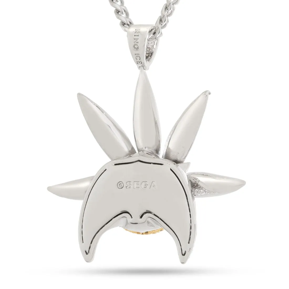 Sonic the Hedgehog x King Ice - Silver Necklace