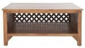 Squall Square 1 Shelf Coffee Table Design: COF5302B