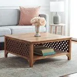 Squall Square 1 Shelf Coffee Table Design: COF5302B
