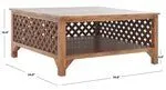 Squall Square 1 Shelf Coffee Table Design: COF5302B