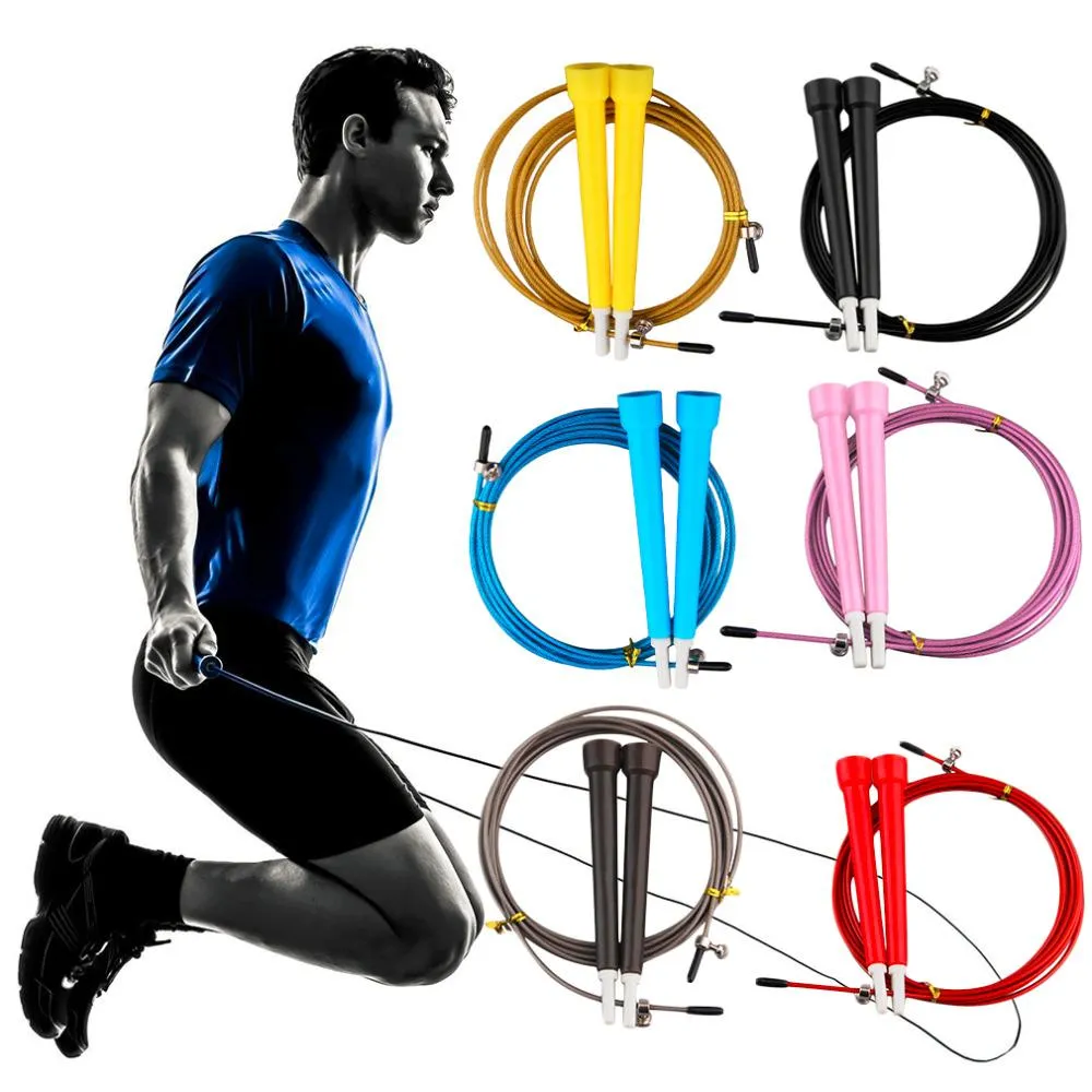 Steel Wire Adjustable Jump Skipping Rope