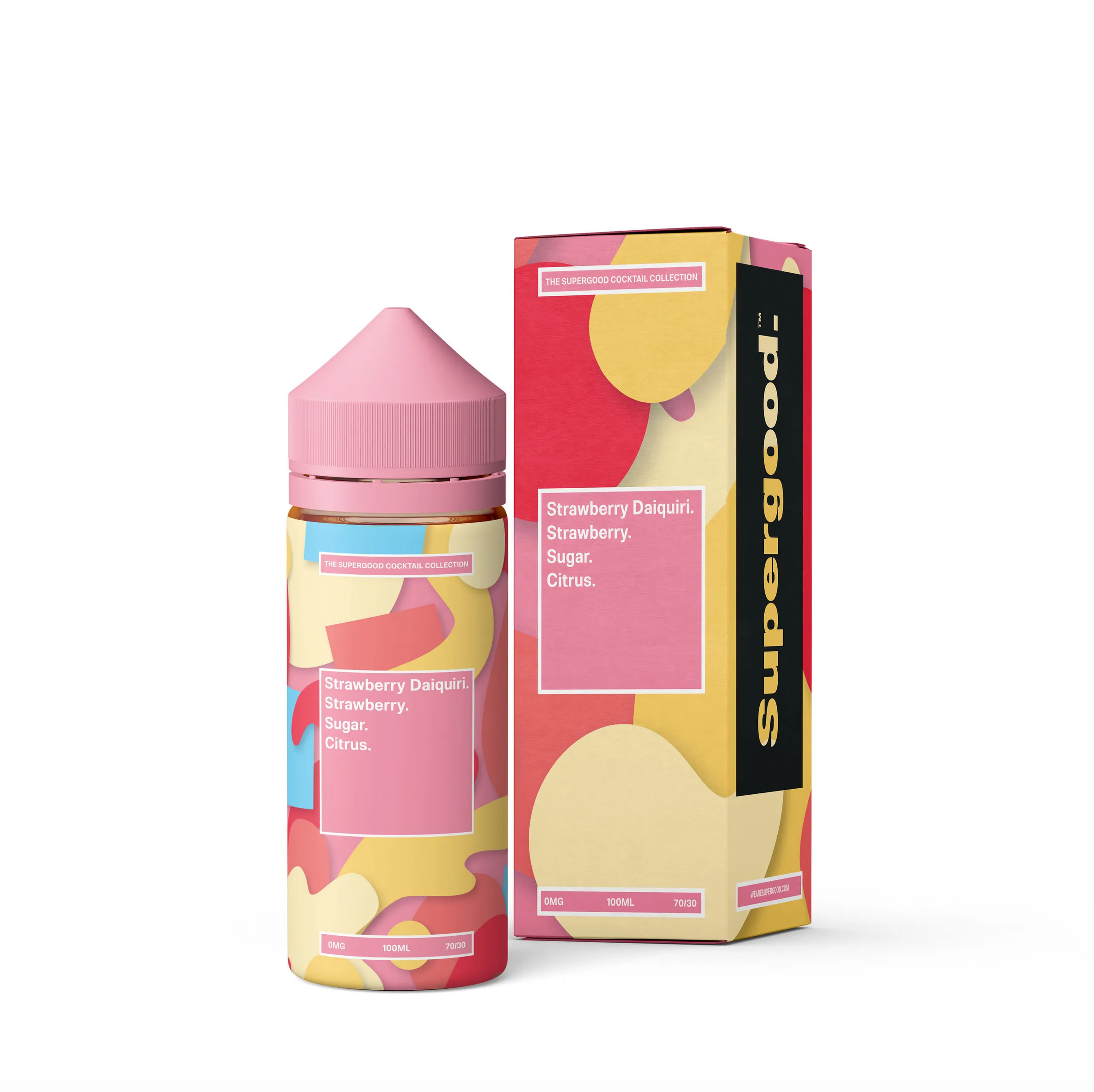 Supergood - Strawberry Daquiri - 100ml Shortfill - 0mg