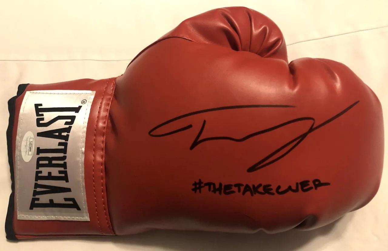 Teofimo Lopez autographed signed everlast Rare boxing glove certified