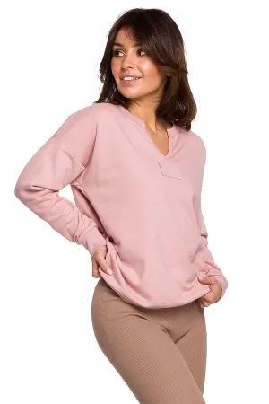 Textured Lightweight Relaxed Sweatshirt