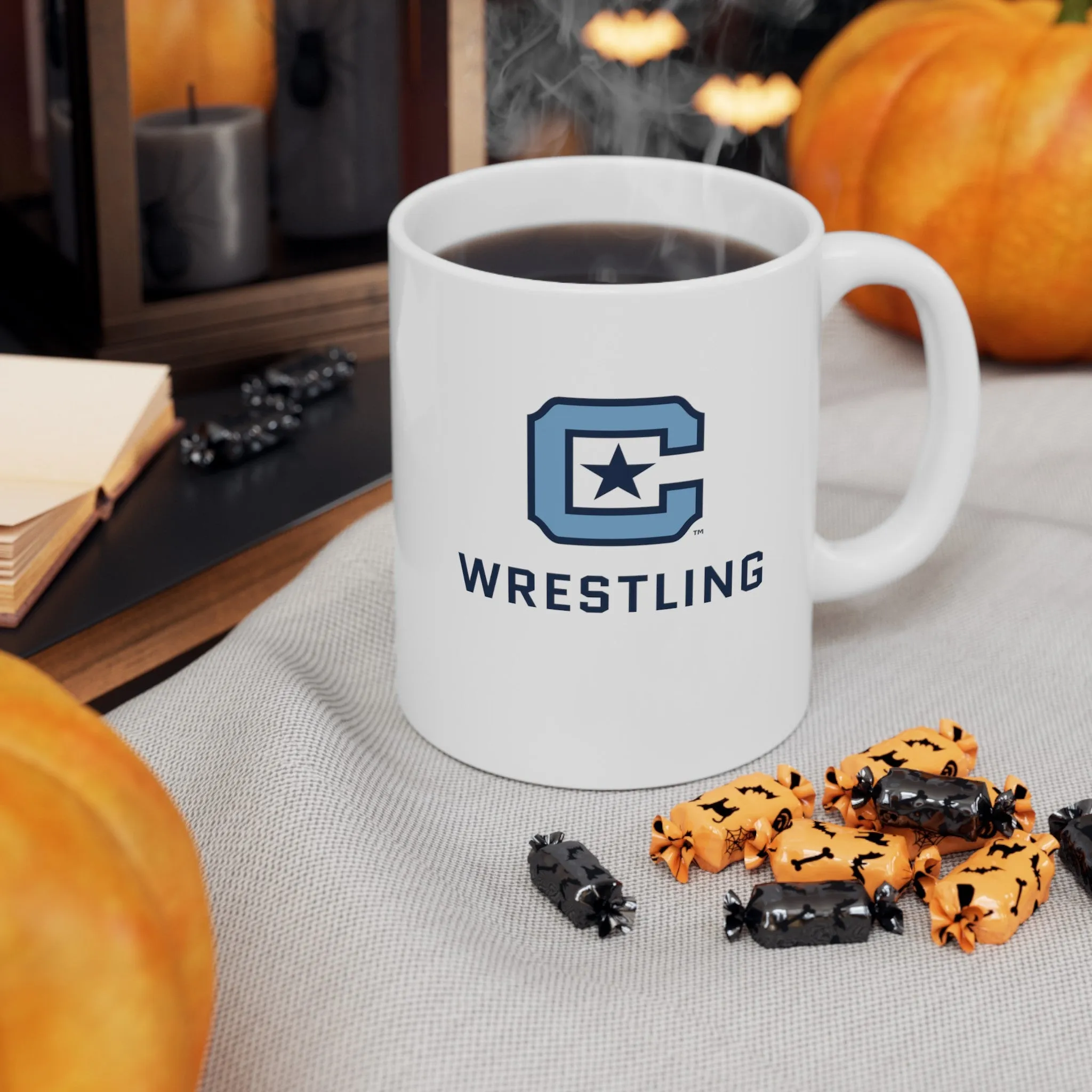 The Citadel Block C Logo, Sports Wrestling, Ceramic Mug 11oz