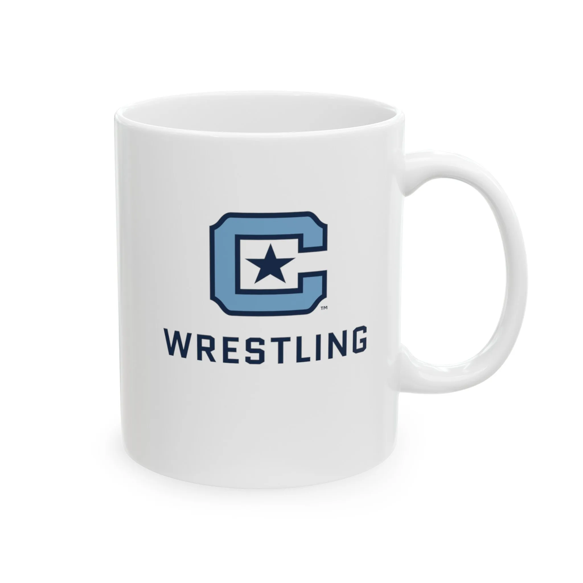 The Citadel Block C Logo, Sports Wrestling, Ceramic Mug 11oz