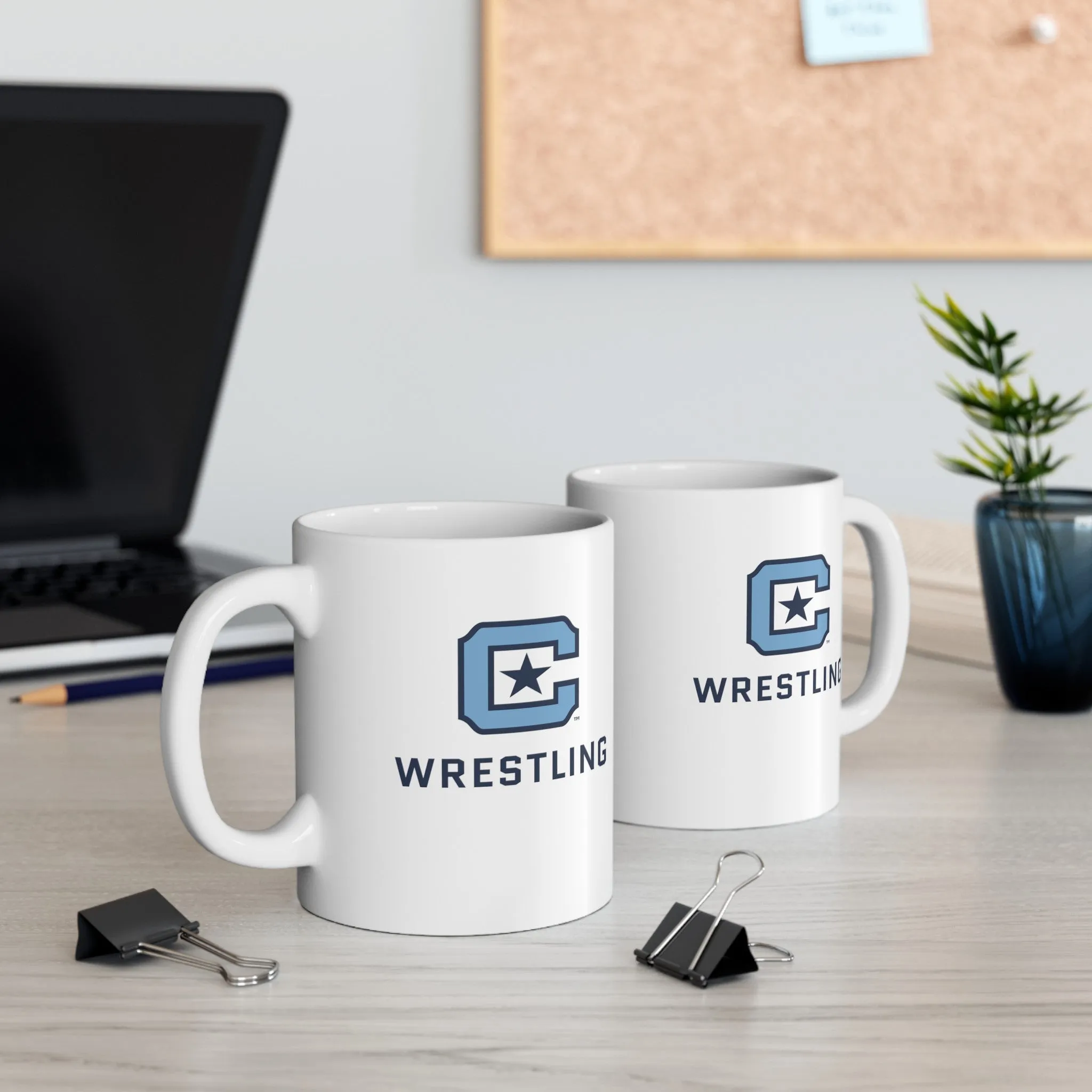 The Citadel Block C Logo, Sports Wrestling, Ceramic Mug 11oz