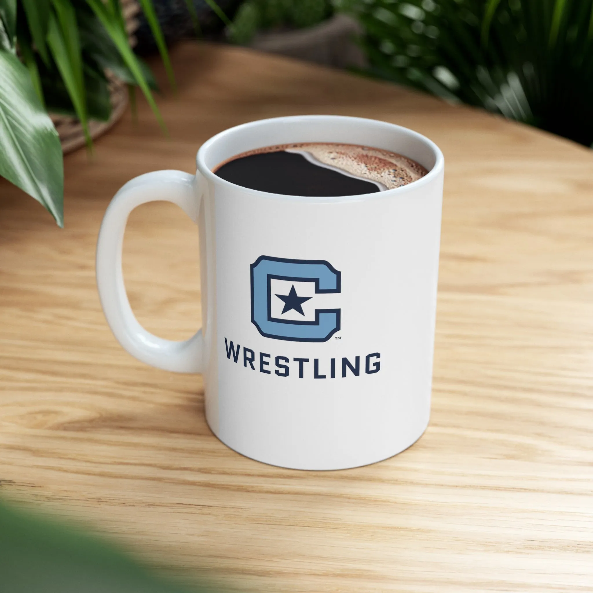 The Citadel Block C Logo, Sports Wrestling, Ceramic Mug 11oz