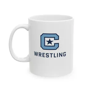 The Citadel Block C Logo, Sports Wrestling, Ceramic Mug 11oz