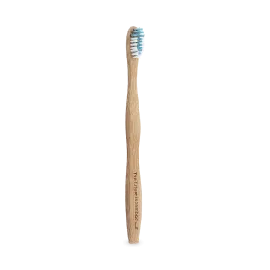 The Future Is Bamboo Adult Soft Bristle Tooth Brush - Blue