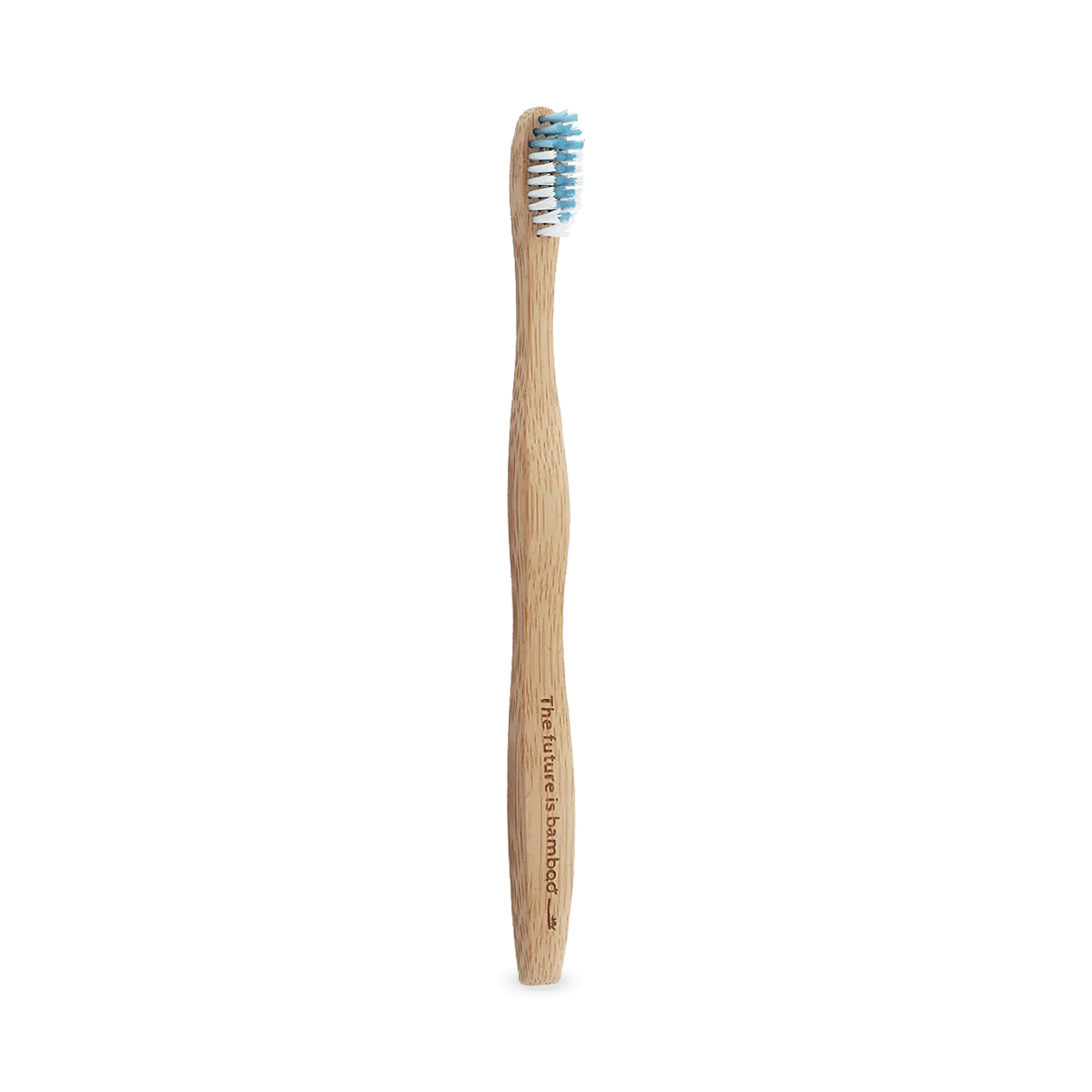The Future Is Bamboo Adult Soft Bristle Tooth Brush - Blue