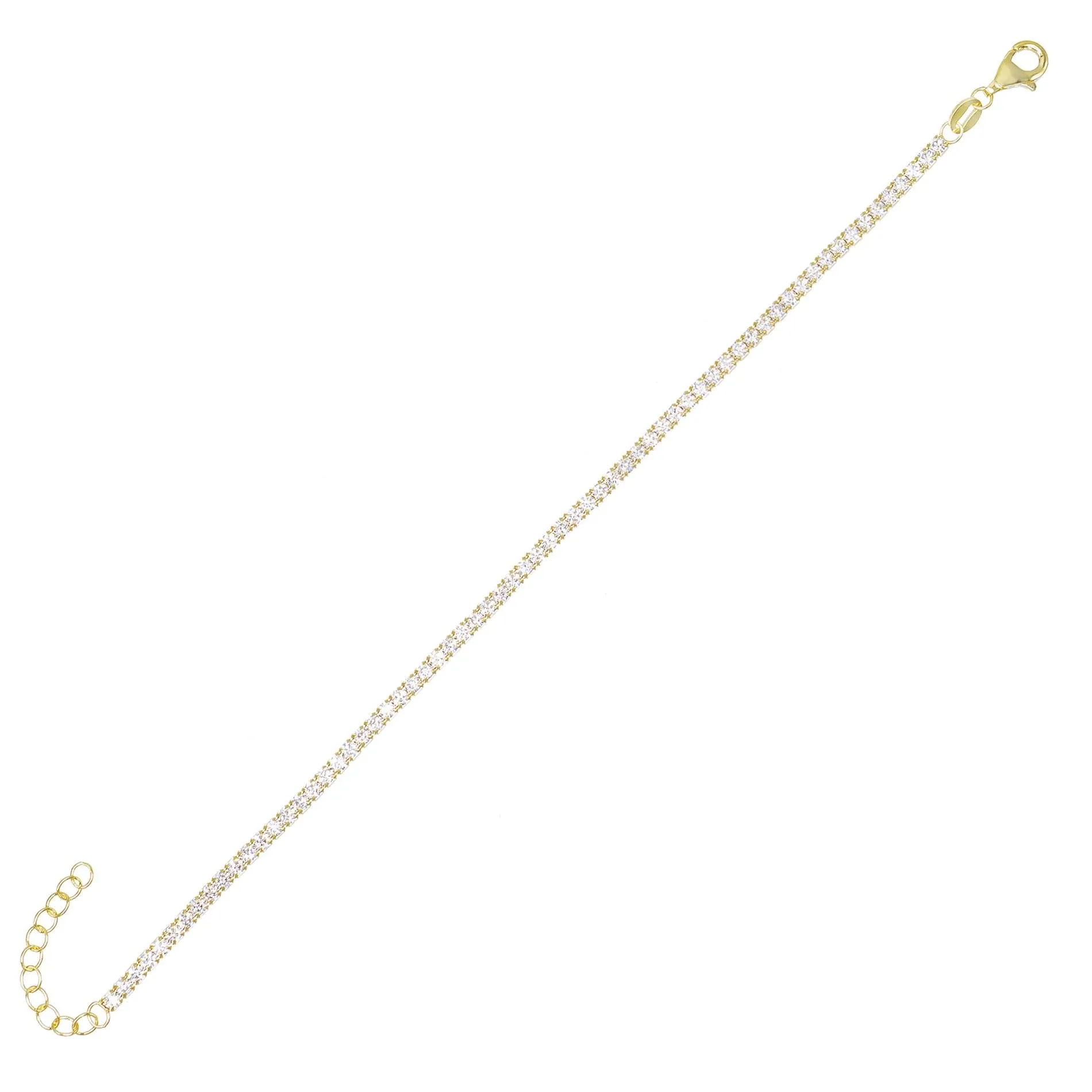 Thin Tennis Bracelet