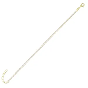 Thin Tennis Bracelet