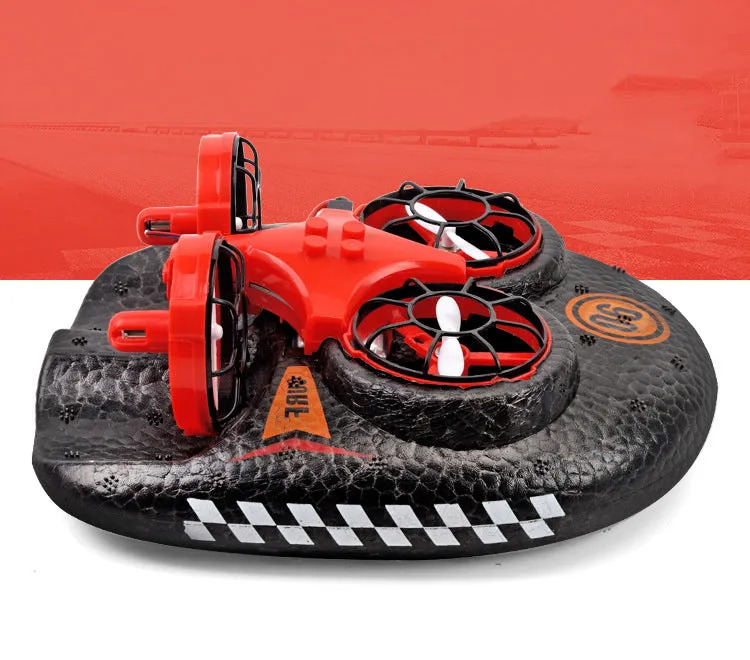 Three-In One Drone Hovercraft - Flight, Ground & Water
