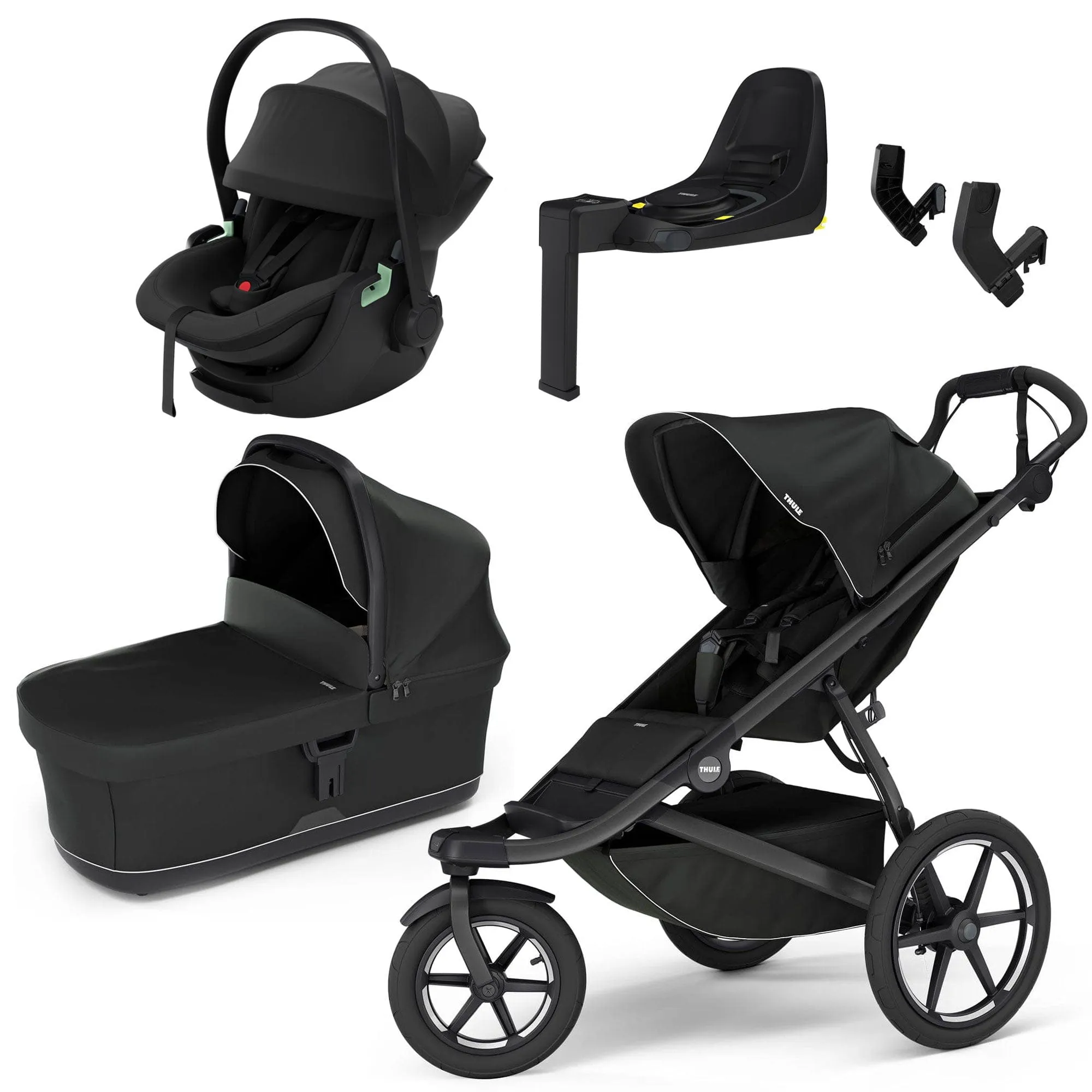 Thule Urban Glide 3 Travel System - Black