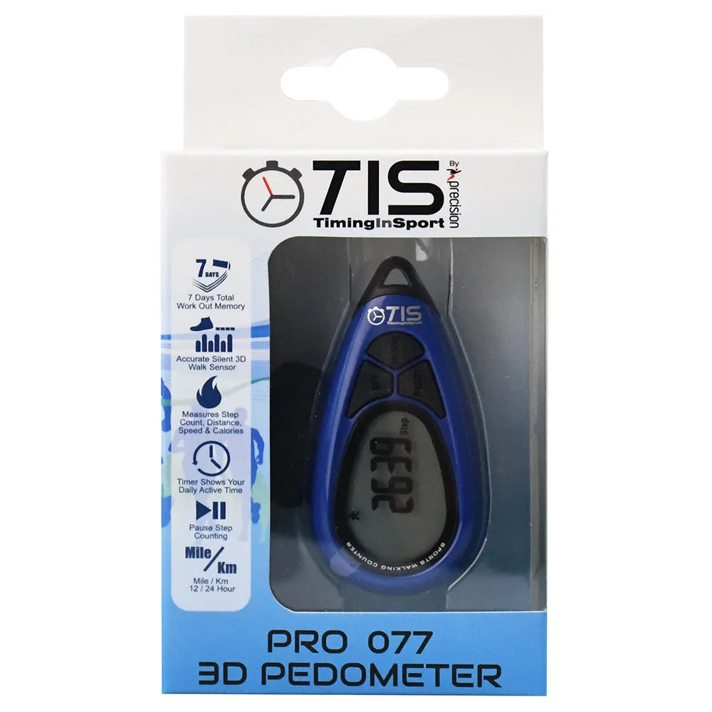 TIS Pro 077 3D Pedometer