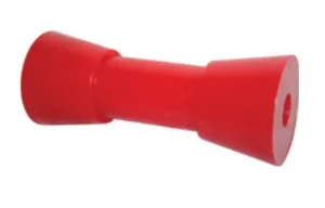 TRAILER ROLLER POLY RED SYDNEY KEEL -  150MM