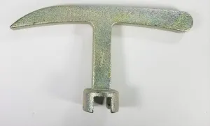 Trumbull Meter Box & Curb Box Hand Key HK-1, Standard Pentagon Nut, T-Handle