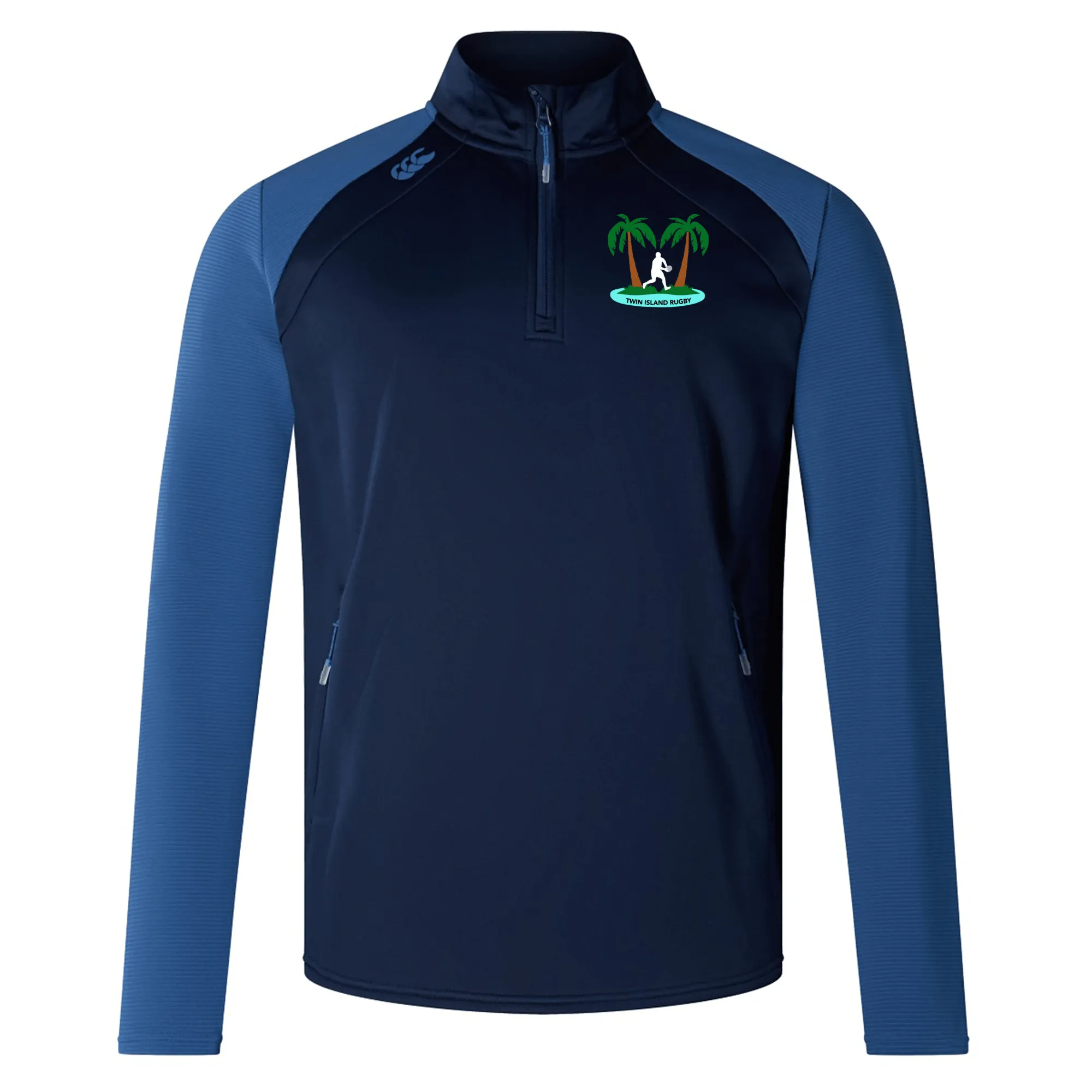 Twin Island Rugby Elite 1/4 Zip Top by Canterbury