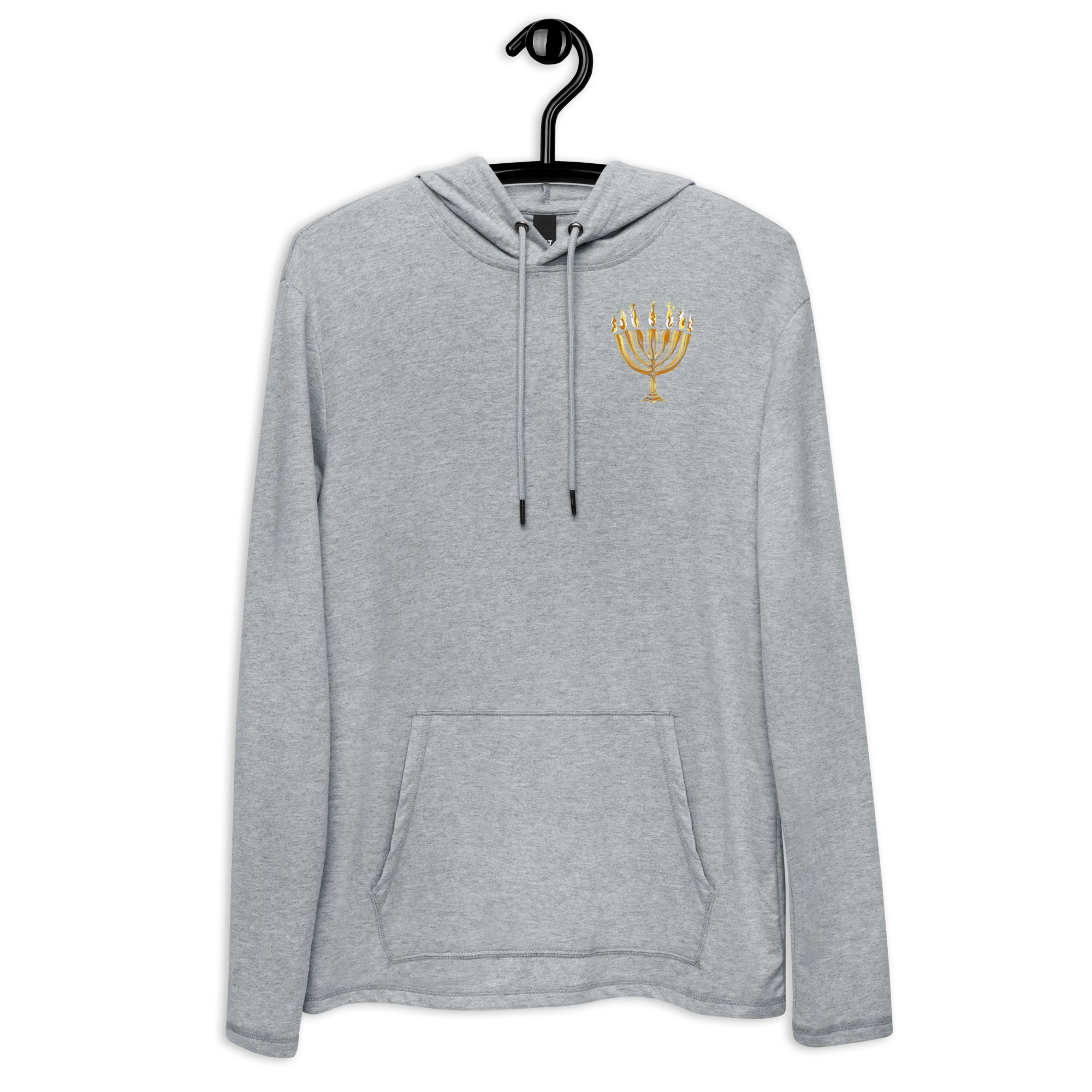 Unisex Lightweight Menorah Hoodie