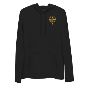 Unisex Lightweight Menorah Hoodie