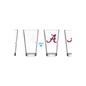 University of Alabama Color-Changing Pint Glass