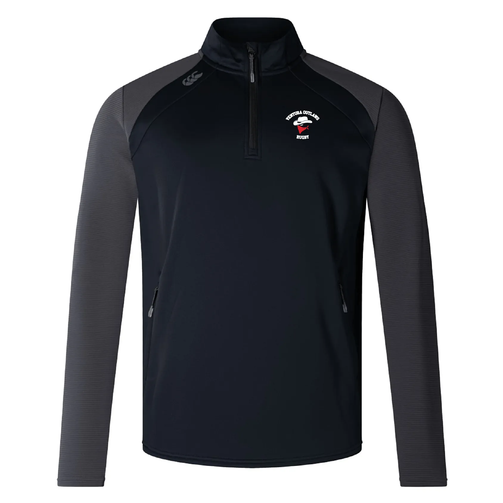 Ventura Outlaws Rugby Elite 1/4 Zip Top by Canterbury