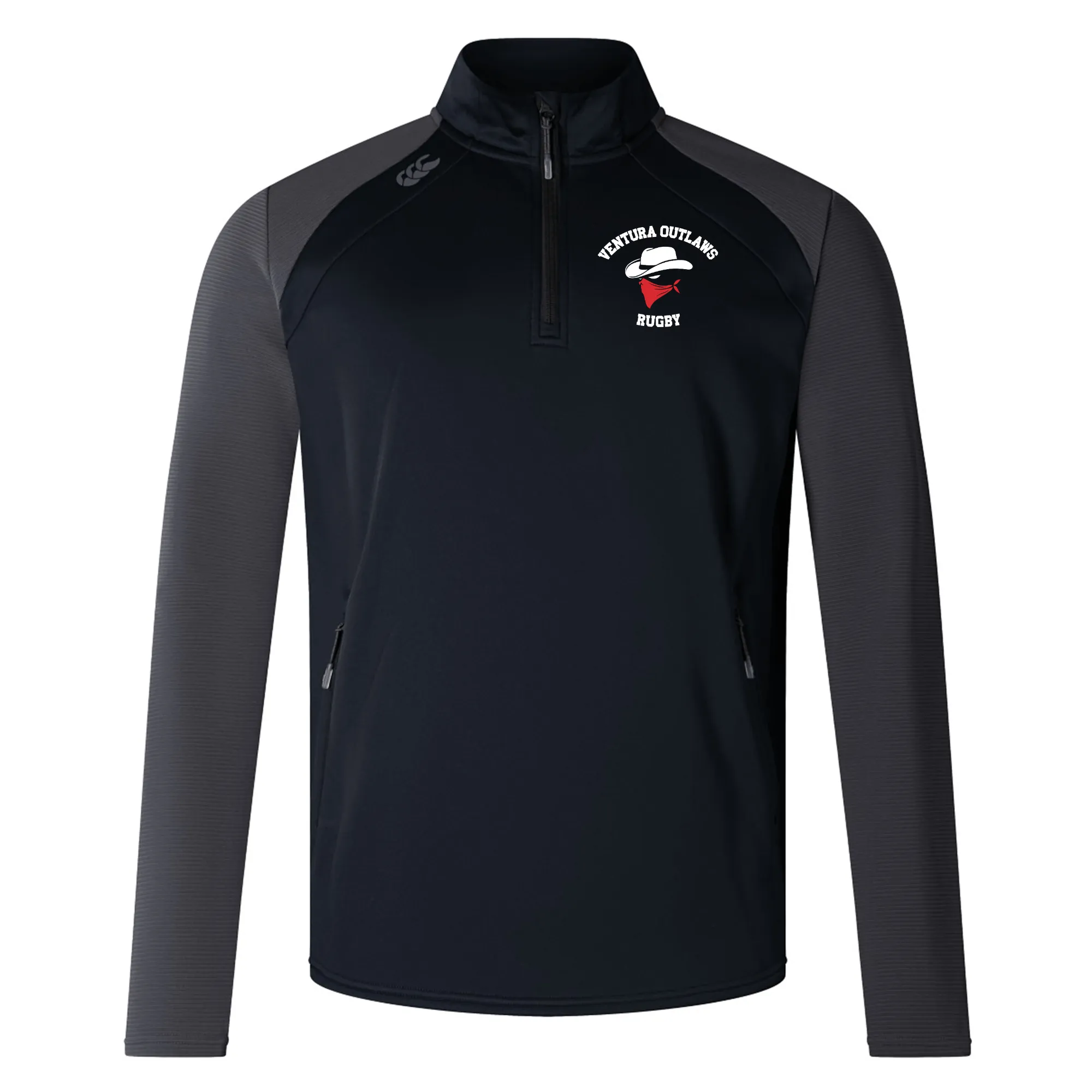 Ventura Outlaws Rugby Elite 1/4 Zip Top by Canterbury