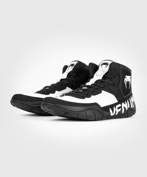 Venum Elite Scarpe da wrestling - Nero/Bianco