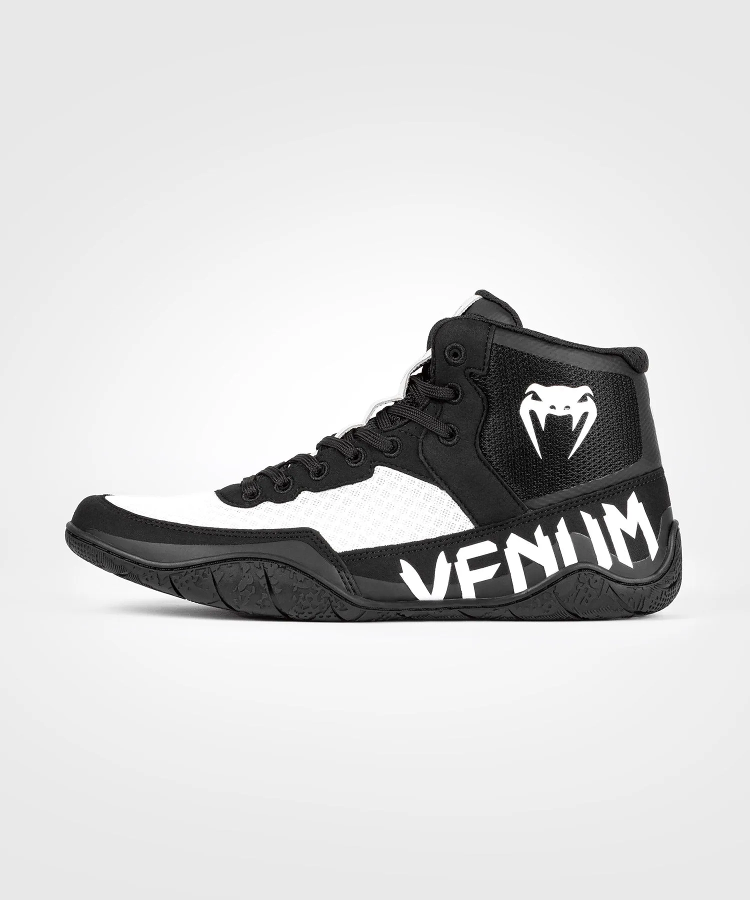 Venum Elite Scarpe da wrestling - Nero/Bianco