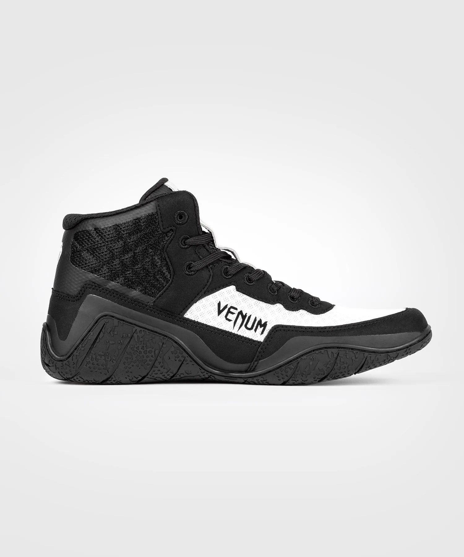 Venum Elite Scarpe da wrestling - Nero/Bianco
