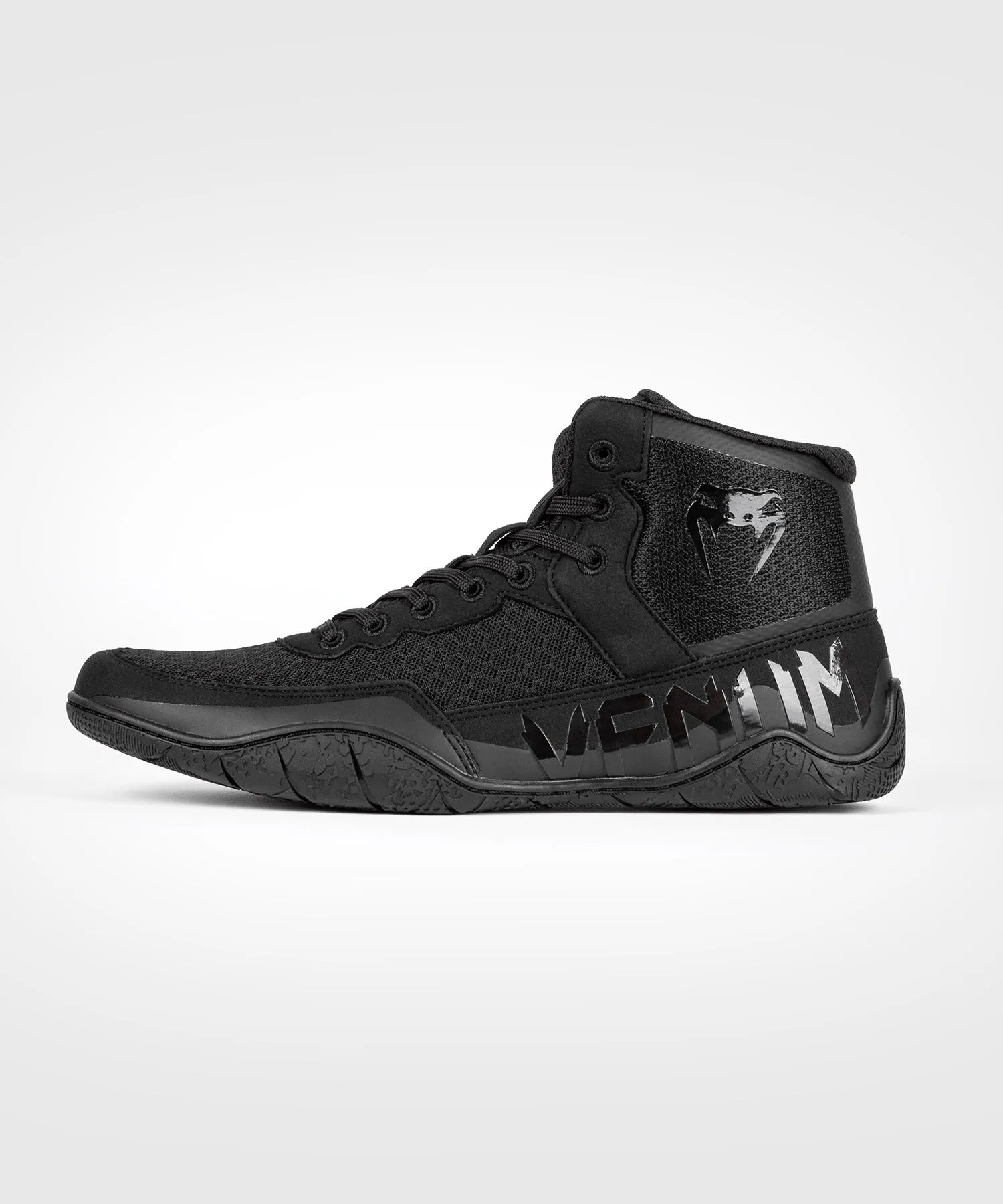 Venum Elite Scarpe da wrestling - Nero/Nero