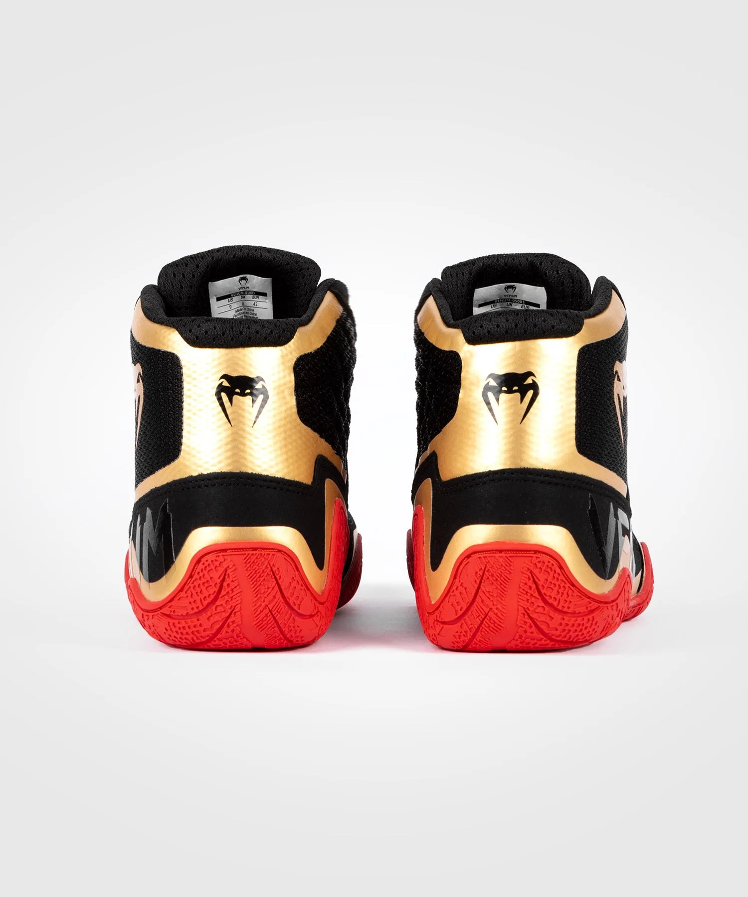 Venum Elite Scarpe da wrestling - Nero/Oro/Rosso