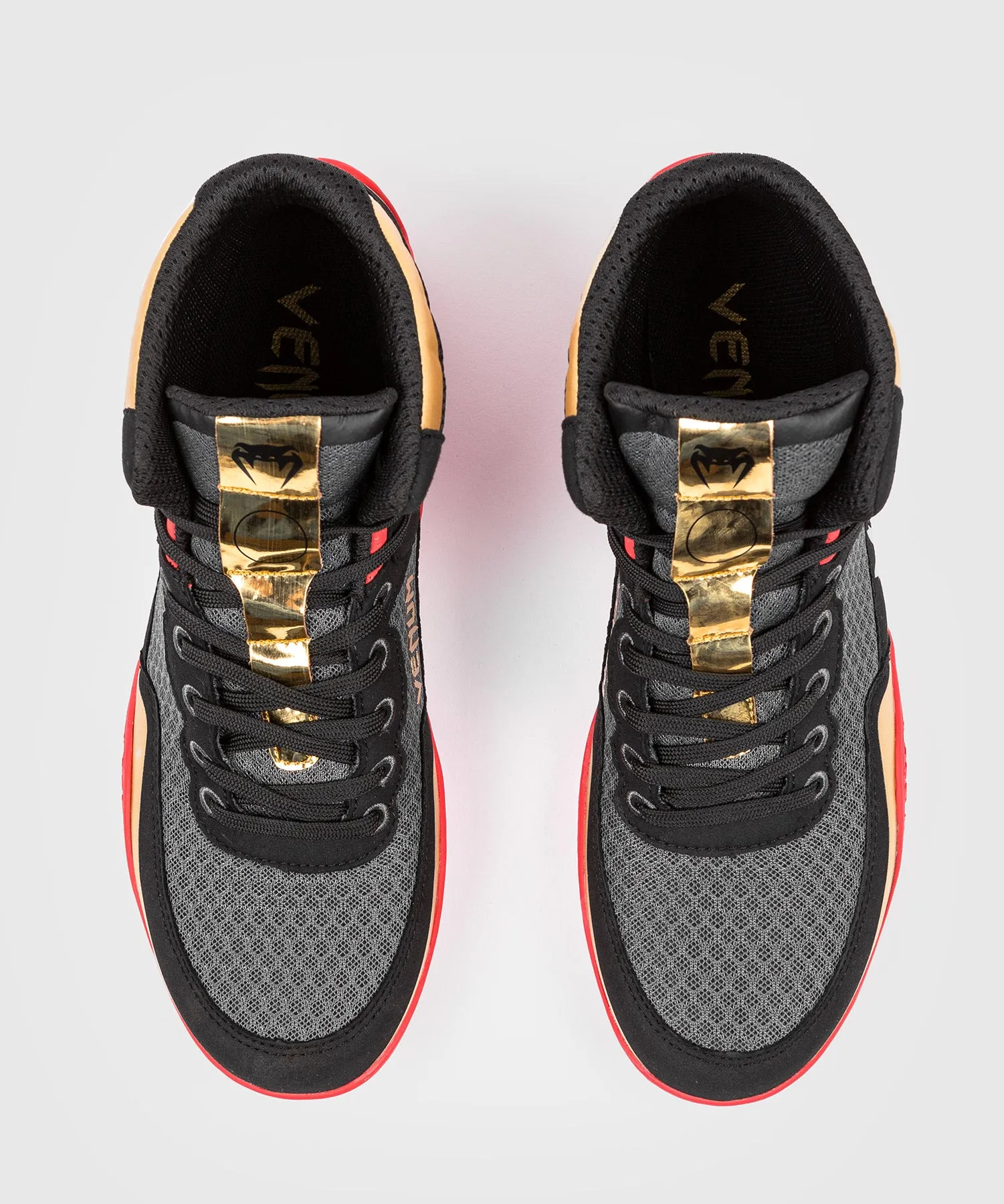 Venum Elite Scarpe da wrestling - Nero/Oro/Rosso