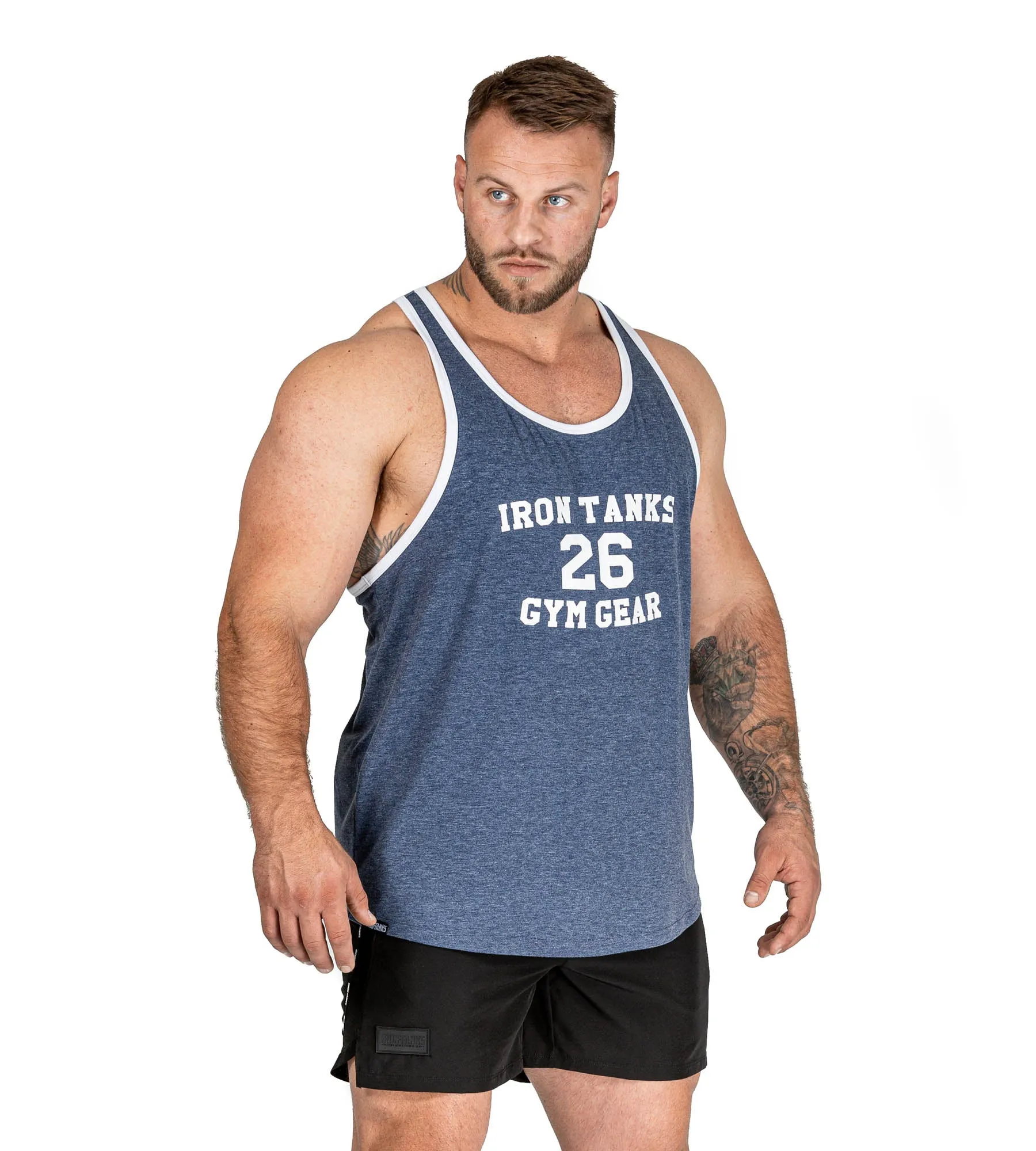 Vintage Singlet - Blue
