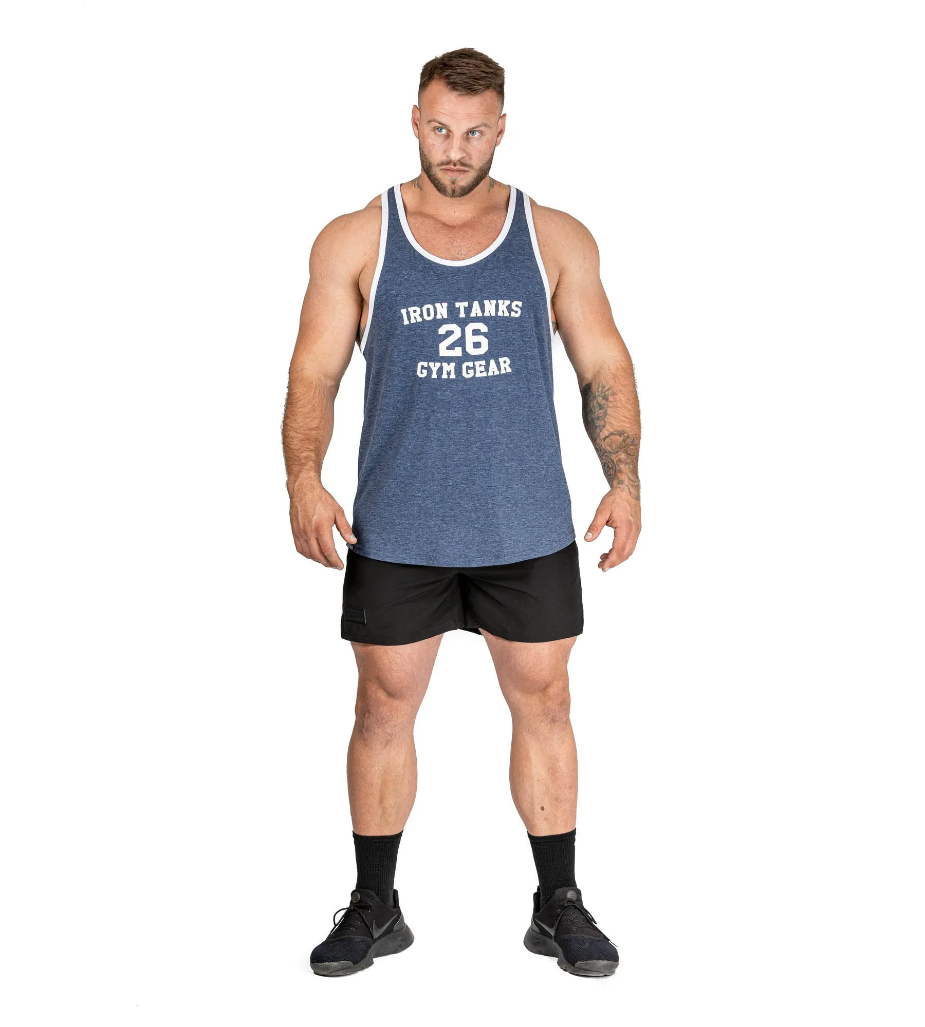 Vintage Singlet - Blue