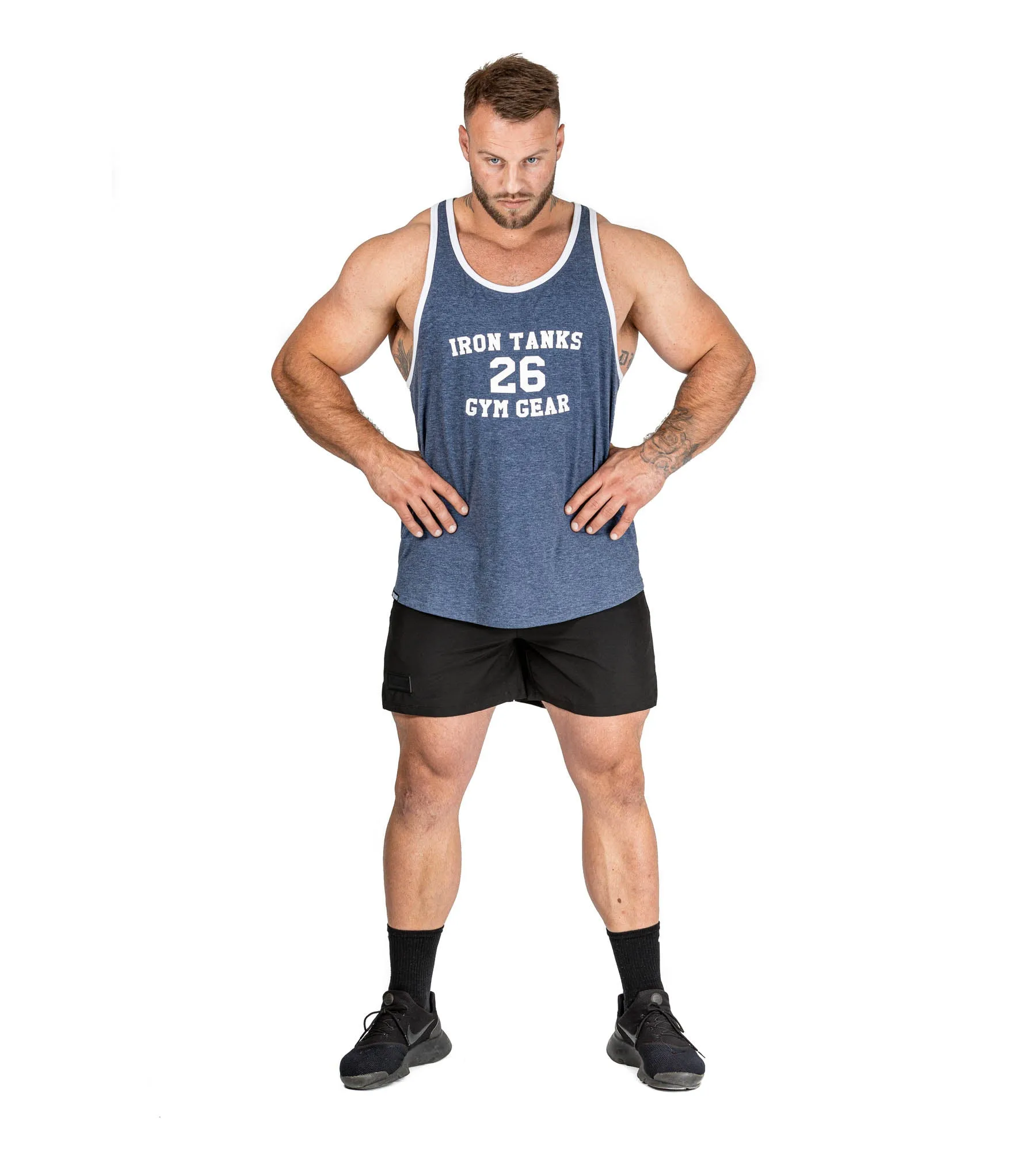 Vintage Singlet - Blue