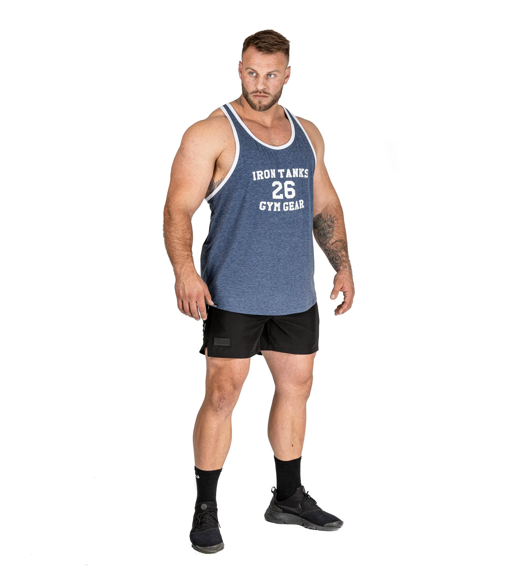 Vintage Singlet - Blue