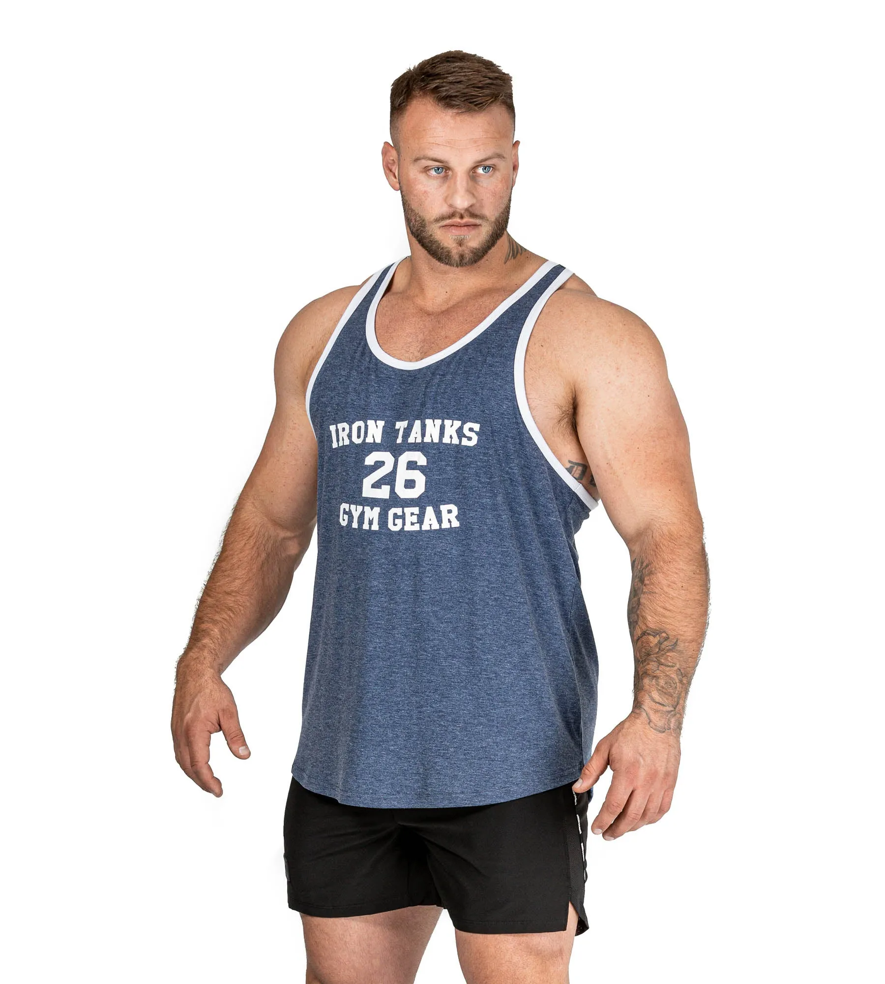 Vintage Singlet - Blue