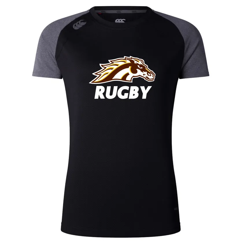 Western Michigan University Men's Rugby Women's Elite Training Tee by Canterbury