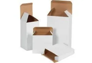 White Reverse Tuck In Box 3ply (PACK OF 50)