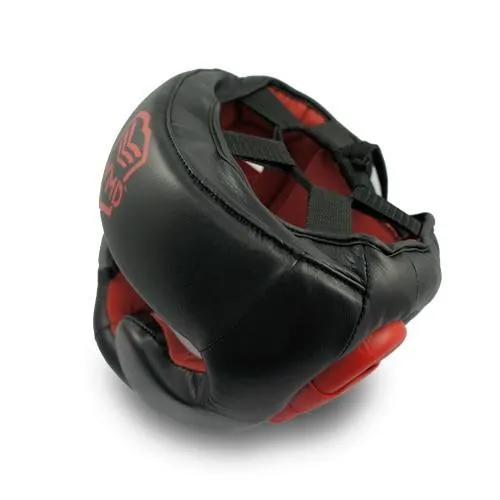 WMD Generals Leather Pro Boxing Head Guard Gear