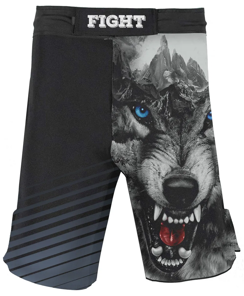 Wolf Roar Full Printed Boxing UFC Fight Shorts