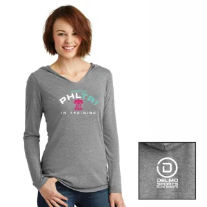 WPT LS Hooded Tee -Grey- 2024 In Training