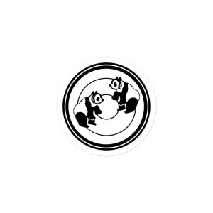 Wrestling Pando Commando Bubble-free stickers