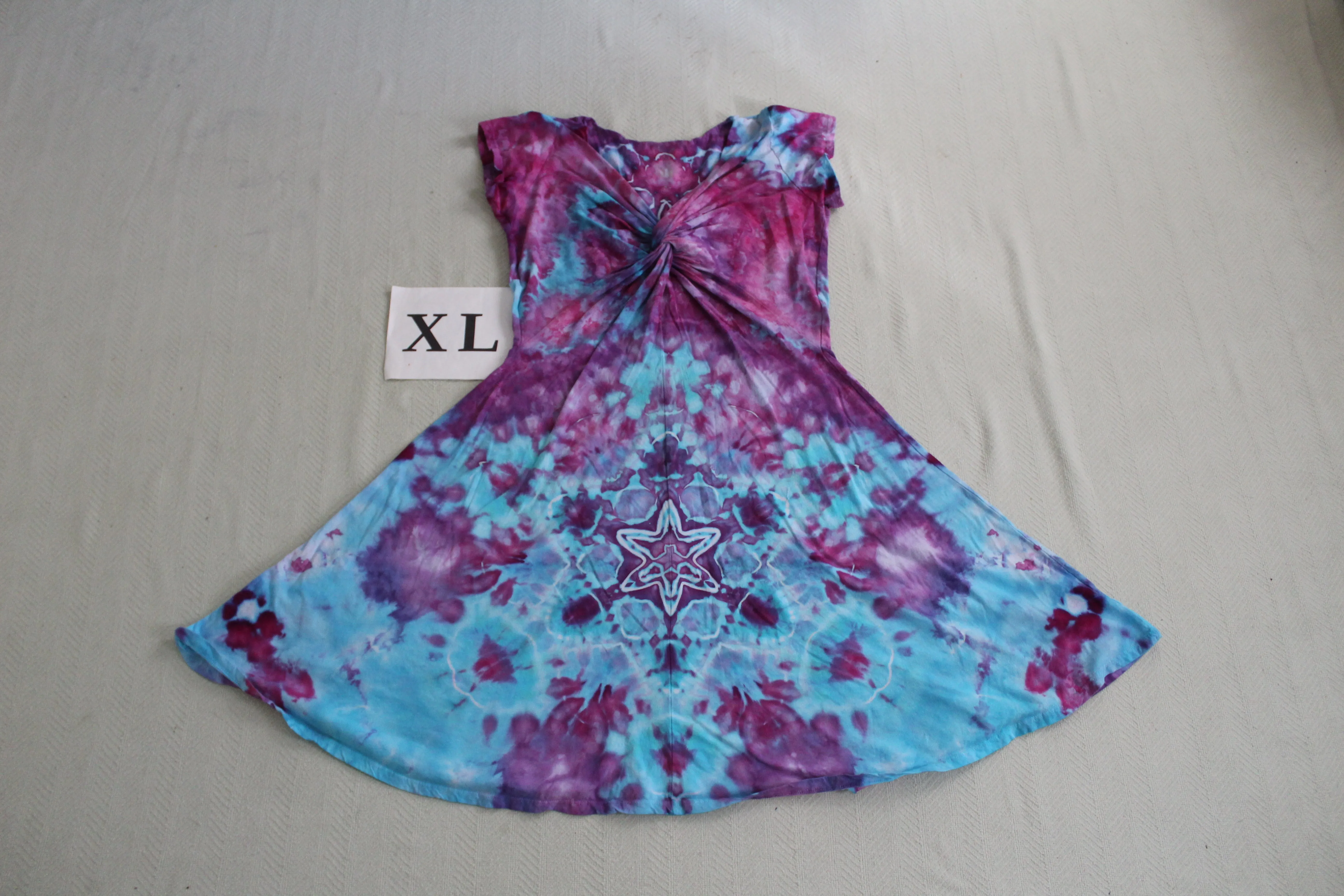 XL Twisted Front Dress