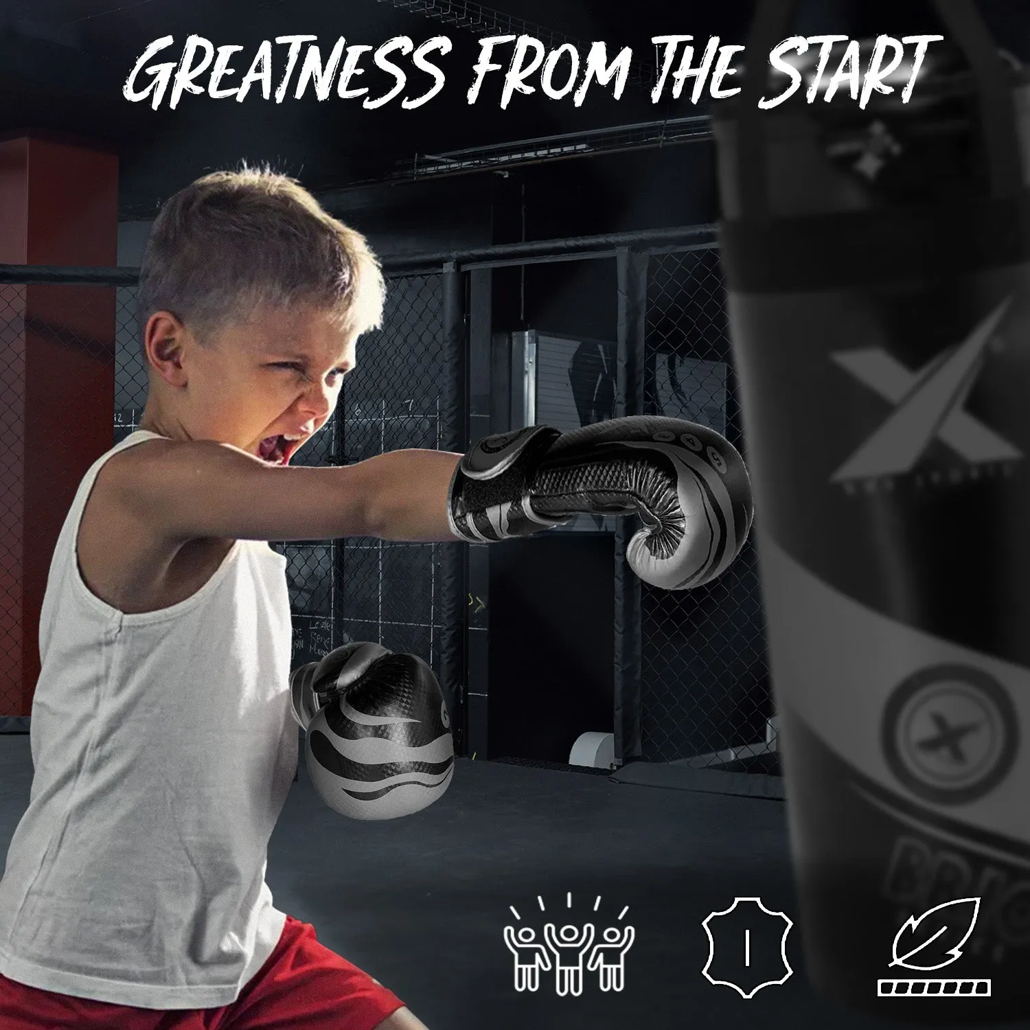 Xn8 Kids Boxing Gloves Brio Series