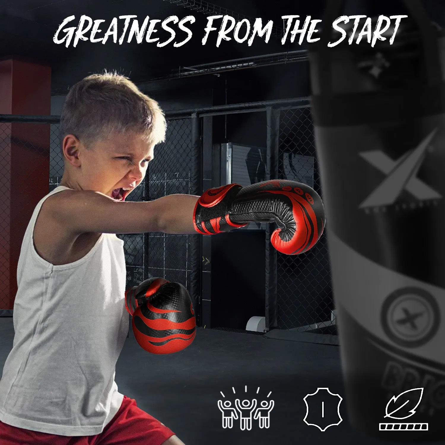 Xn8 Kids Boxing Gloves Brio Series