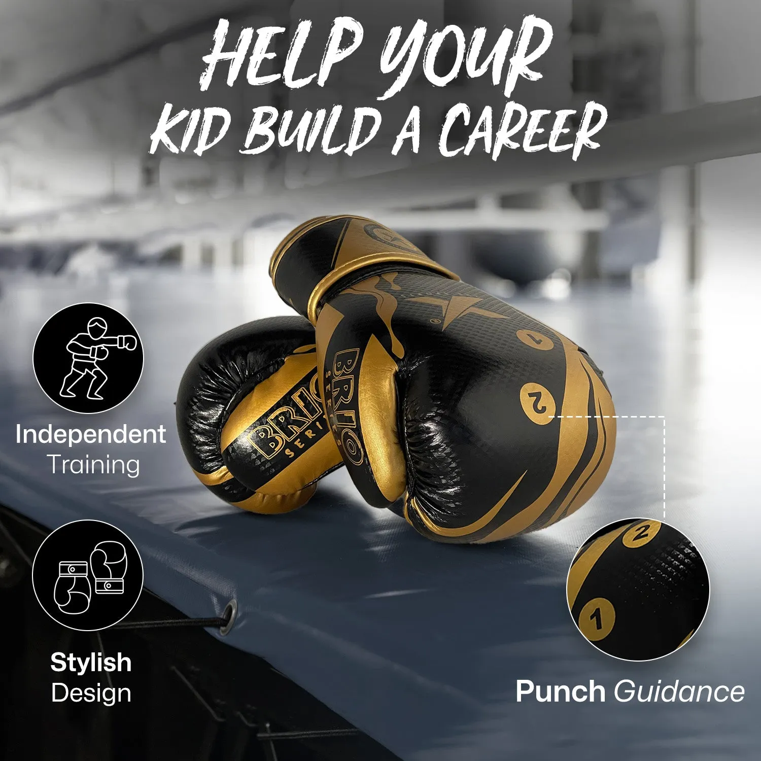 Xn8 Kids Boxing Gloves Brio Series