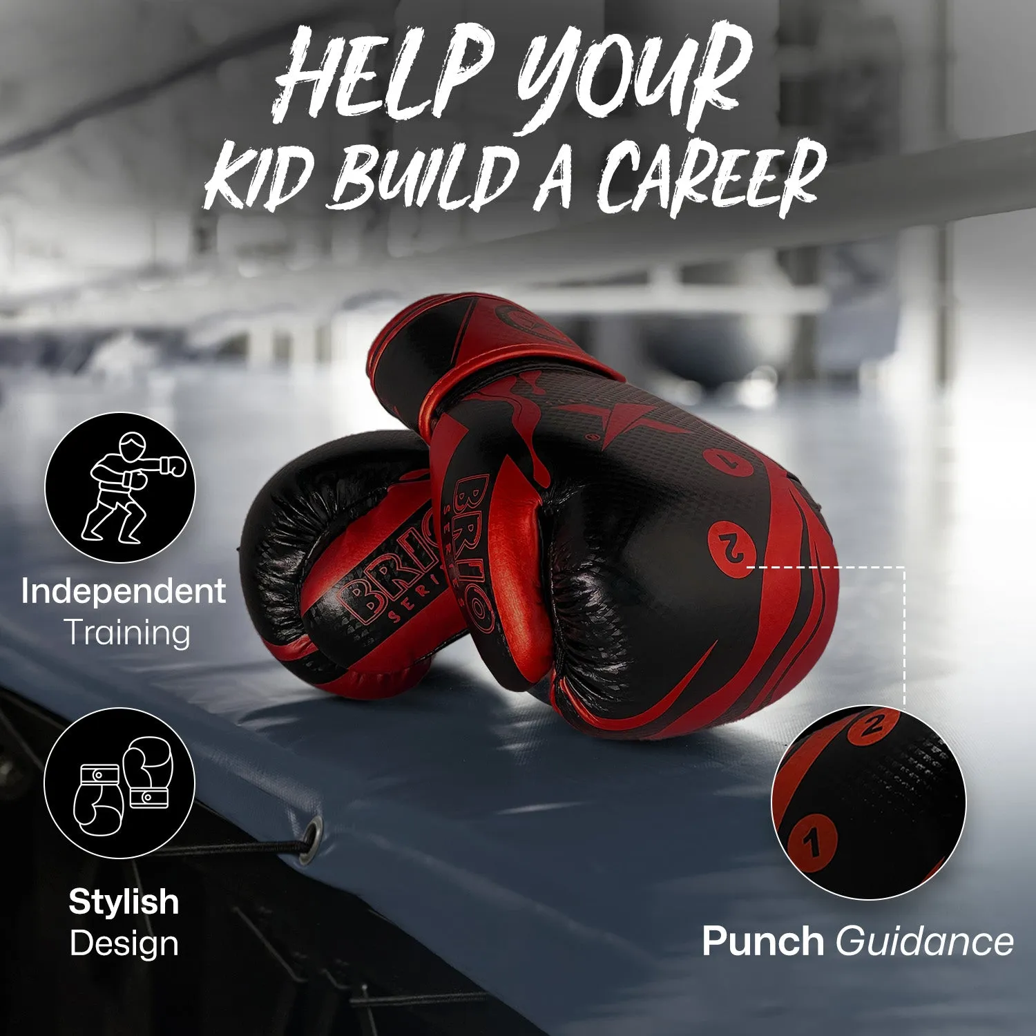 Xn8 Kids Boxing Gloves Brio Series
